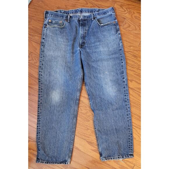 LEVI'S 550 RELAXED FIT Mens Jeans Denim (Actual 40W X 30L) - Picture 1 of 11